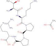 H-Thr-Lys-Pro-Pro-Arg-OH acetate salt