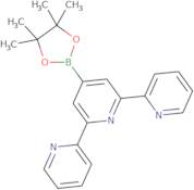 4'-(4,4,5,5-Tetramethyl-[1,3,2]dioxaborolan-2-yl)-[2,2';6',2'']terpyridine