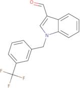 1-[3-(Trifluoromethyl)benzyl]-1H-indole-3-carbaldehyde