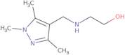 2-{[(1,3,5-Trimethyl-1H-pyrazol-4-yl)methyl]amino}ethanol dihydrochloride