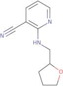 2-[(Tetrahydrofuran-2-ylmethyl)amino]nicotinonitrile
