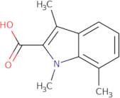 1,3,7-Trimethyl-1H-indole-2-carboxylic acid