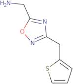 [3-(Thien-2-ylmethyl)-1,2,4-oxadiazol-5-yl]methylamine hydrochloride