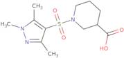 1-[(1,3,5-Trimethyl-1H-pyrazol-4-yl)sulfonyl]piperidine-3-carboxylic acid