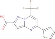 5-Thien-2-yl-7-(trifluoromethyl)pyrazolo[1,5-a]pyrimidine-2-carboxylic acid