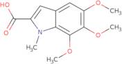 5,6,7-Trimethoxy-1-methyl-1H-indole-2-carboxylic acid