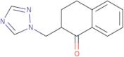 2-(1H-1,2,4-Triazol-1-ylmethyl)-3,4-dihydronaphthalen-1(2H)-one