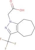 [3-(Trifluoromethyl)-5,6,7,8-tetrahydrocyclohepta[c]pyrazol-1(4H)-yl]acetic acid