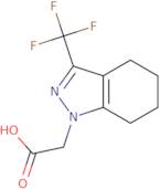 [3-(Trifluoromethyl)-4,5,6,7-tetrahydro-1H-indazol-1-yl]acetic acid