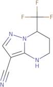 7-(Trifluoromethyl)-4,5,6,7-tetrahydropyrazolo[1,5-a]pyrimidine-3-carbonitrile