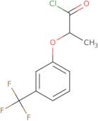 2-[3-(Trifluoromethyl)phenoxy]propanoyl chloride