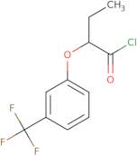 2-[3-(Trifluoromethyl)phenoxy]butanoyl chloride