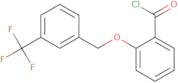 2-{[3-(Trifluoromethyl)benzyl]oxy}benzoyl chloride