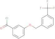 3-{[3-(Trifluoromethyl)benzyl]oxy}benzoyl chloride