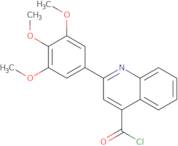 2-(3,4,5-Trimethoxyphenyl)quinoline-4-carbonyl chloride