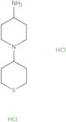 1-(Tetrahydro-2H-thiopyran-4-yl)piperidin-4-amine dihydrochloride