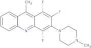 1,2,4-Trifluoro-9-methyl-3-(4-methylpiperazin-1-yl)acridine