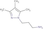 [3-(3,4,5-Trimethyl-1H-pyrazol-1-yl)propyl]amine