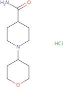 1-(Tetrahydro-2H-pyran-4-yl)piperidine-4-carboxamide hydrochloride