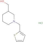 [1-(2-Thienylmethyl)piperidin-3-yl]methanol hydrochloride