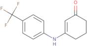 3-{[4-(Trifluoromethyl)phenyl]amino}cyclohex-2-en-1-one