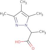 2-(3,4,5-Trimethyl-1H-pyrazol-1-yl)propanoic acid