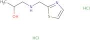 1-[(1,3-Thiazol-2-ylmethyl)amino]propan-2-ol dihydrochloride