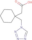 [1-(1H-Tetrazol-1-ylmethyl)cyclohexyl]acetic acid