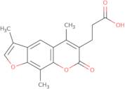 3-(3,5,9-Trimethyl-7-oxo-7H-furo[3,2-g]chromen-6-yl)propanoic acid