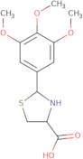 (4S)-2-(3,4,5-Trimethoxyphenyl)-1,3-thiazolidine-4-carboxylic acid