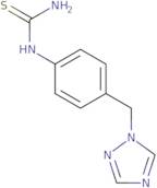 N-[4-(1H-1,2,4-Triazol-1-ylmethyl)phenyl]thiourea