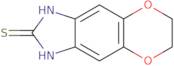 1,3,6,7-Tetrahydro-2H-[1,4]dioxino[2,3-f]benzimidazole-2-thione