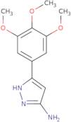 5-(3,4,5-Trimethoxyphenyl)-1H-pyrazol-3-amine