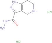 4,5,6,7-Tetrahydro-1H-pyrazolo[4,3-c]pyridine-3-carbohydrazide dihydrochloride