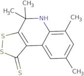 4,4,6,8-Tetramethyl-4,5-dihydro-1H-[1,2]dithiolo[3,4-c]quinoline-1-thione