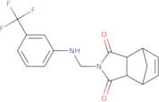 2-({[3-(Trifluoromethyl)phenyl]amino}methyl)-3a,4,7,7a-tetrahydro-1H-4,7-methanoisoindole-1,3-dione