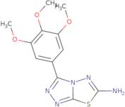 3-(3,4,5-Trimethoxyphenyl)[1,2,4]triazolo[3,4-b][1,3,4]thiadiazol-6-amine