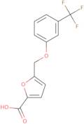 5-{[3-(Trifluoromethyl)phenoxy]methyl}-2-furoic acid