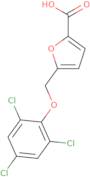 5-[(2,4,6-Trichlorophenoxy)methyl]-2-furoic acid