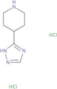 4-(4H-1,2,4-Triazol-3-yl)piperidine dihydrochloride