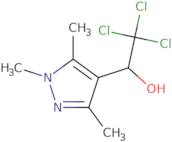 2,2,2-Trichloro-1-(1,3,5-trimethyl-1H-pyrazol-4-yl)ethanol