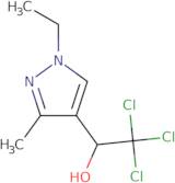 2,2,2-Trichloro-1-(1-ethyl-3-methyl-1H-pyrazol-4-yl)ethanol