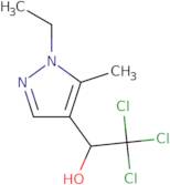 2,2,2-Trichloro-1-(1-ethyl-5-methyl-1H-pyrazol-4-yl)ethanol