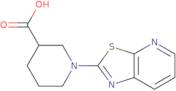 1-[1,3]Thiazolo[5,4-b]pyridin-2-ylpiperidine-3-carboxylic acid