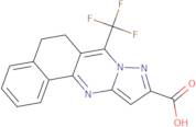 7-(Trifluoromethyl)-5,6-dihydrobenzo[h]pyrazolo[5,1-b]quinazoline-10-carboxylic acid