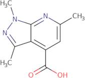 1,3,6-Trimethyl-1H-pyrazolo[3,4-b]pyridine-4-carboxylic acid