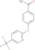 1-(4-{[5-(Trifluoromethyl)pyridin-2-yl]oxy}phenyl)ethanone