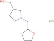 [1-(Tetrahydrofuran-2-ylmethyl)pyrrolidin-3-yl]methanol hydrochloride