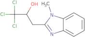 1,1,1-Trichloro-3-(1-methyl-1H-benzimidazol-2-yl)propan-2-ol