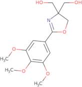 [2-(3,4,5-Trimethoxyphenyl)-4,5-dihydro-1,3-oxazole-4,4-diyl]dimethanol